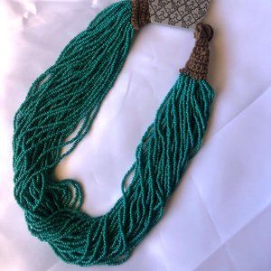 Turquoise Beaded Necklace